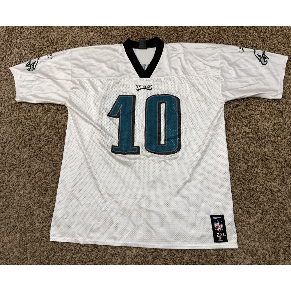 Vintage Reebok Team Philadelphia Eagles Jersey Desean Jackson #10 Men's Size 2XL